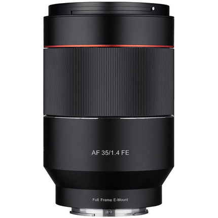 Rokinon AF 35mm f/1.4 FE Lente Sony E Full Frame Kit Estación