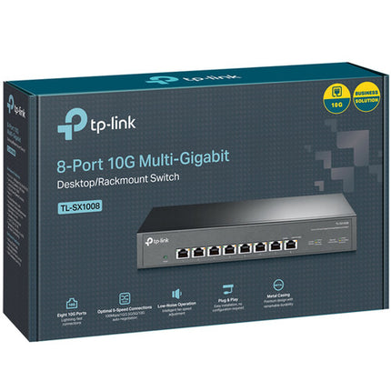 TP-Link TL-SX105 Switch de Red 5 Puertos 10G Capacidad 100 Gb/s