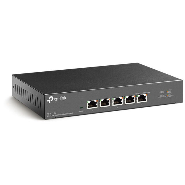 TP-Link TL-SX105 Switch de Red 5 Puertos 10G Capacidad 100 Gb/s