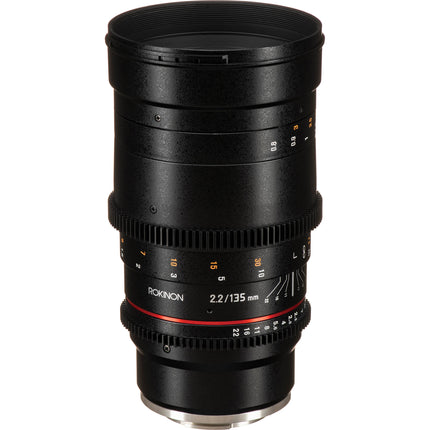 Rokinon 135mm T2.2 Cine DS Objetivo para Sony E-Mount Full Frame 77mm