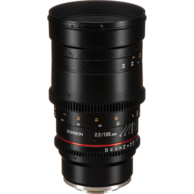 Rokinon 135mm T2.2 Cine DS Objetivo para Sony E-Mount Full Frame 77mm