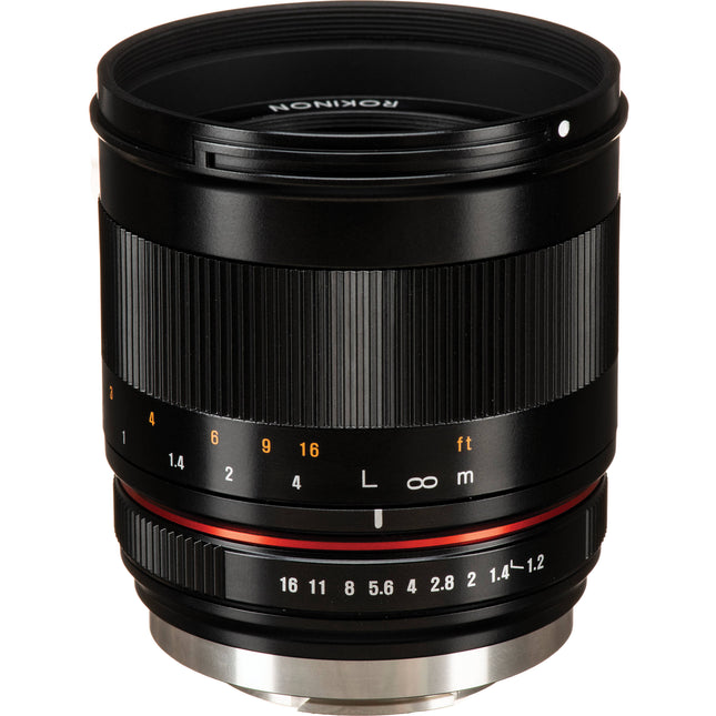 Rokinon 50mm f1.2 Lente para Fujifilm X Montura X APS-C 75mm Filtro 62mm