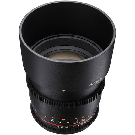 Rokinon 85mm T1.5 Lente Cine para Canon EF Montura Full Frame 72mm