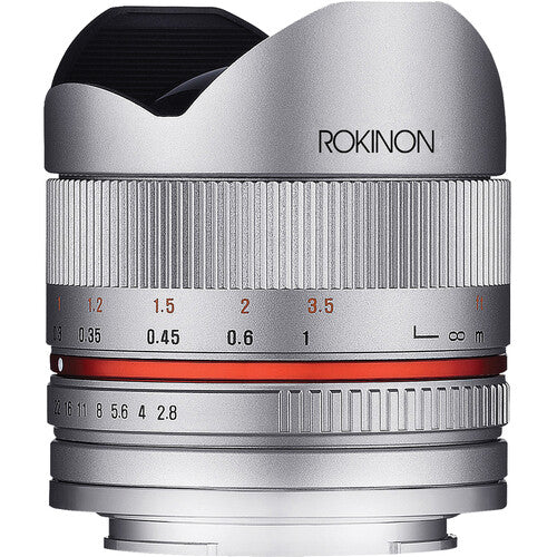 Rokinon 8mm f2.8 UMC Ojo de Pez para Sony E Montura APS-C 180°