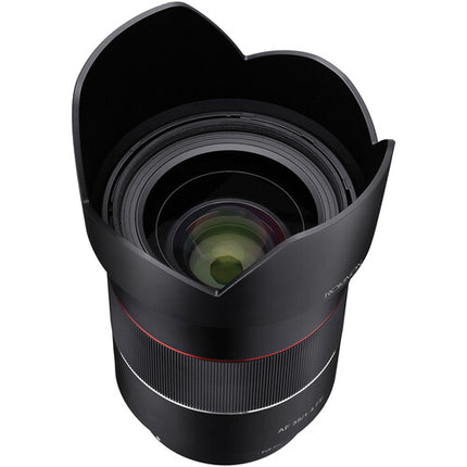 Rokinon AF 35mm f/1.4 FE Lente Sony E Full Frame Kit Estación