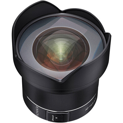 Rokinon AF 14mm f/2.8 Lente para Nikon F Formato FX con Autofocus