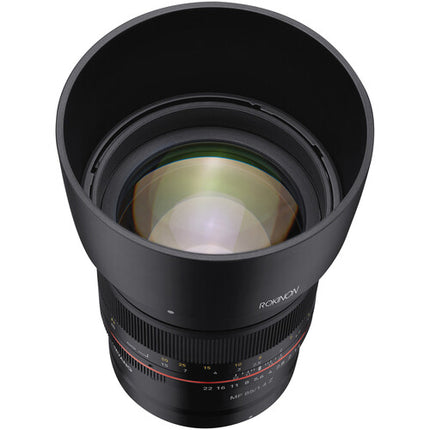 Rokinon 85mm f/1.4 Lente para Nikon Z Montura Z FX f/1.4 a f/22