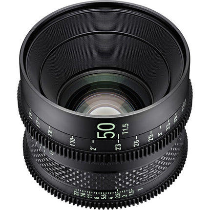 Rokinon XEEN CF 50mm T1.5 Lente Cine PL Montura Carbono 8K