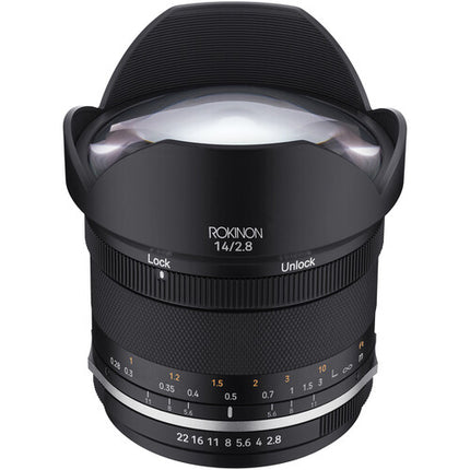 Rokinon 14mm f2.8 Serie II Lente Full Frame para Canon EF con Sellado contra Intemperie