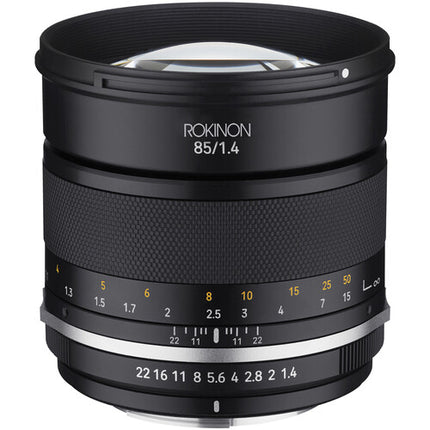 Rokinon 85mm f1.4 Series II Objetivo para Nikon F con Montura F y Apertura f1.4-22