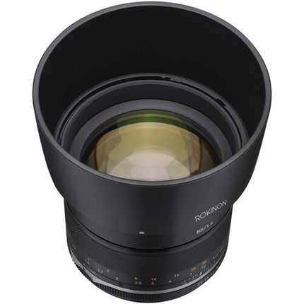 Rokinon 85mm f1.4 Series II Objetivo para Nikon F con Montura F y Apertura f1.4-22