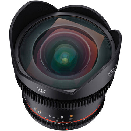 Rokinon 14mm T3.1 Lente Cine Ultra Gran Angular EF Montura Resistente al Clima