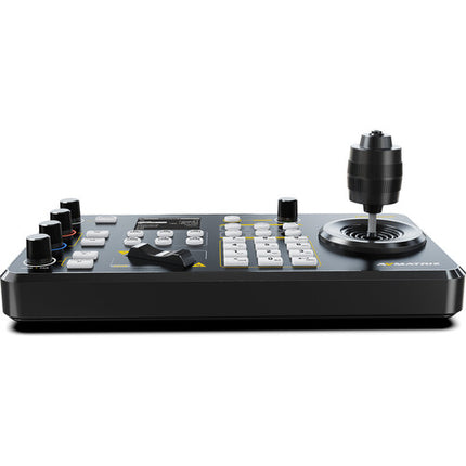 AVMATRIX Controlador Joystick Profesional para Cámara PTZ IP y Serial 2 2" LCD PoE