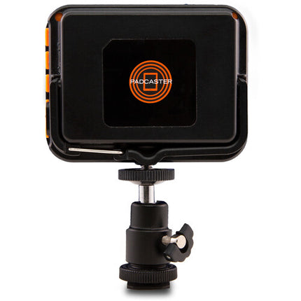Padcaster On-Camera LED Luz con Temperatura Variable 3200-6500K Batería 3000mAh y Adaptador Cold Shoe