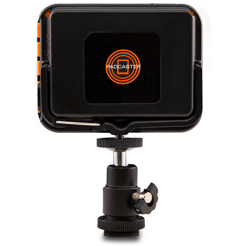 Padcaster On-Camera LED Luz con Temperatura Variable 3200-6500K Batería 3000mAh y Adaptador Cold Shoe