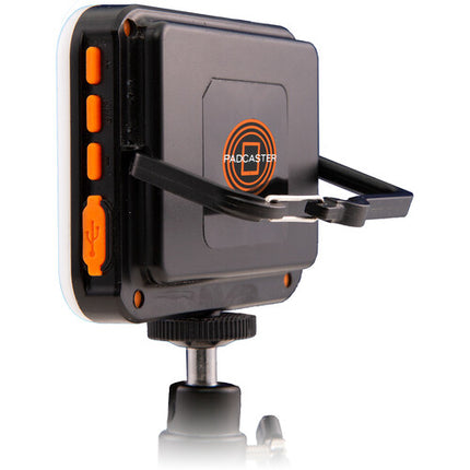 Padcaster On-Camera LED Luz con Temperatura Variable 3200-6500K Batería 3000mAh y Adaptador Cold Shoe