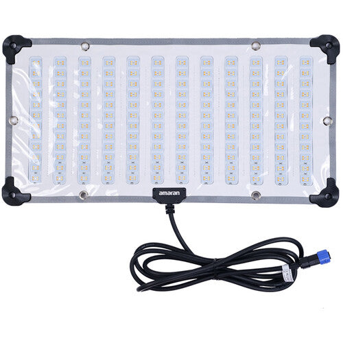 amaran F21c Matriz Flexible de Luz LED RGB 2x1 Pie 3660 Lux 5600K Gold Mount
