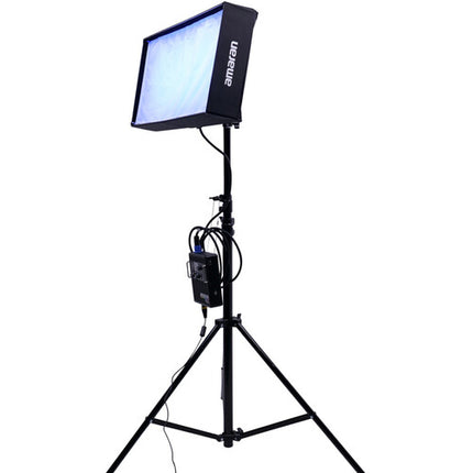 amaran F21c Matriz Flexible de Luz LED RGB 2x1 Pie 3660 Lux 5600K Gold Mount