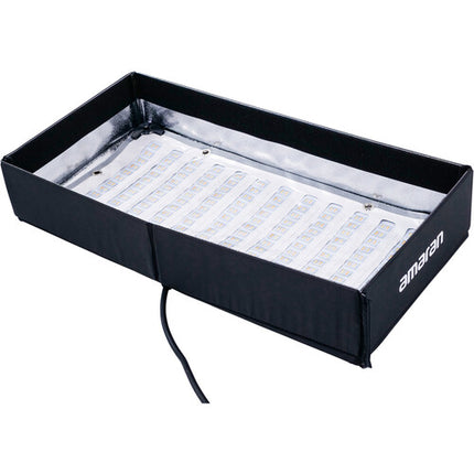 amaran F21x Bi-Color LED Mat Flexible 2x1 3670 Lux 2500-7500K con Softbox y Control Bluetooth
