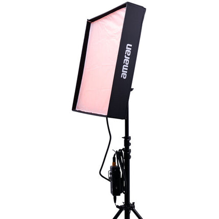 amaran F22c Matriz LED Flexible RGB Luz Panel 2x2 pies 6420 Lux 5600K con Montura Gold