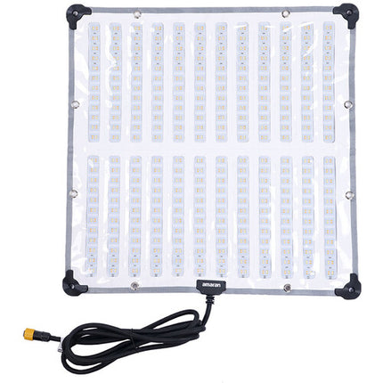 amaran F22c Matriz LED Flexible RGB Luz Panel 2x2 pies 6420 Lux 5600K con Montura Gold