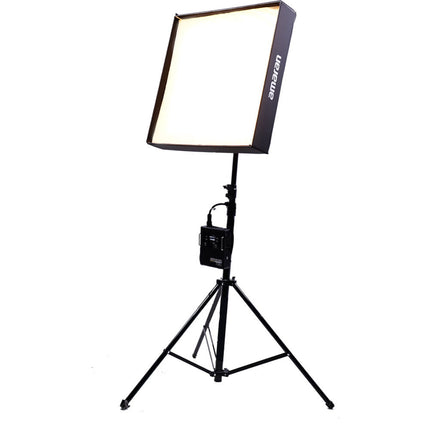 amaran F22c Matriz LED Flexible RGB Luz Panel 2x2 pies 6420 Lux 5600K con Montura Gold