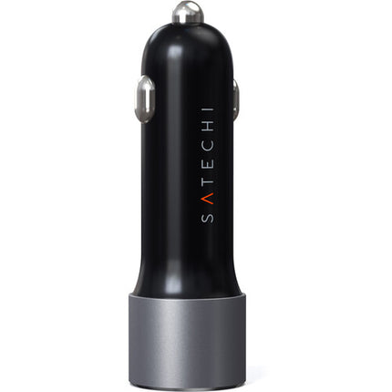 Satechi Cargador de Auto USB Tipo C 72W 60W PD 12W USB-A