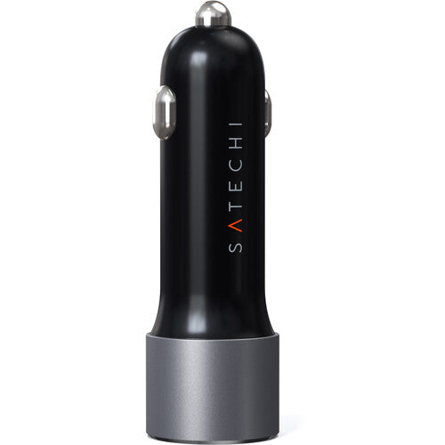 Satechi Cargador de Auto USB Tipo C 72W 60W PD 12W USB-A