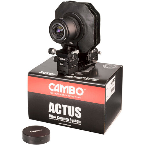 Cambo ACTAR-15 Placa para Objetivo con Lente Gran Angular 15mm