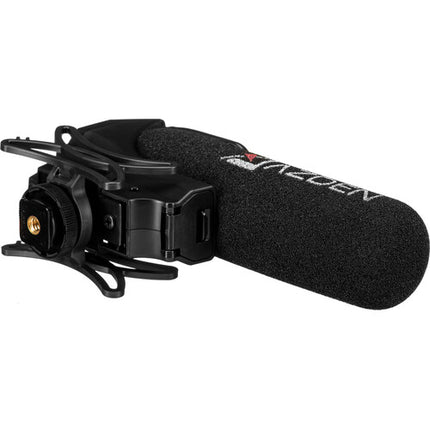 Azden SMX-15 Micrófono Shotgun para Video con Funda Antiviento Furry