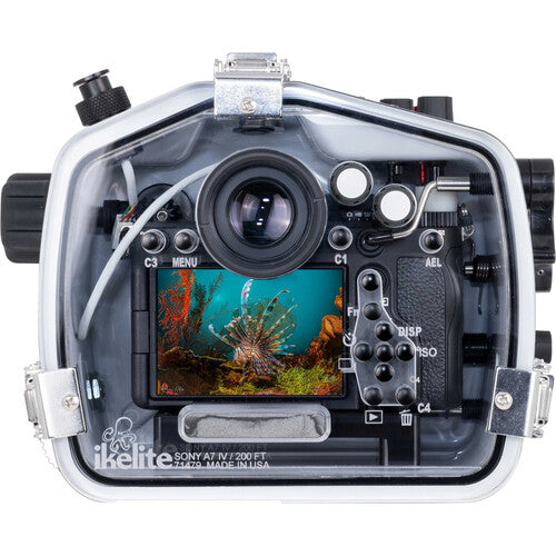 Ikelite 200DL Carcasa Submarina para Sony a7 IV y a7R V Profundidad 200 pies