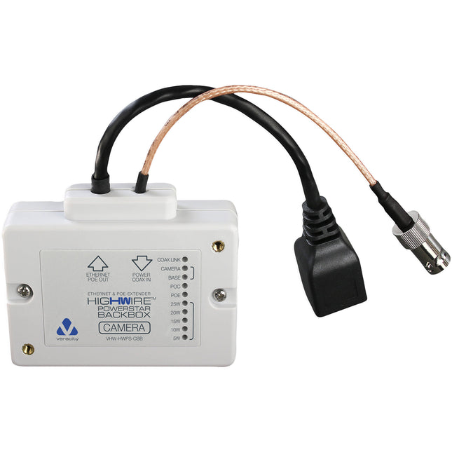 Veracity HIGHWIRE Powerstar Caja Trasera para Cámara Compatible con Cables RG59 y RG11