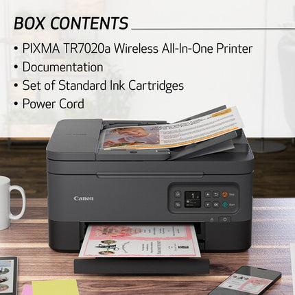 Canon PIXMA TR7020a Impresora Multifunción Color Wi-Fi 4800x1200 dpi Duplex