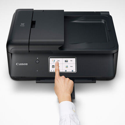 Canon PIXMA TR8620a Impresora Multifunción Inalámbrica con 4 Tanques de Tinta XL y Escáner 1200x2400 dpi