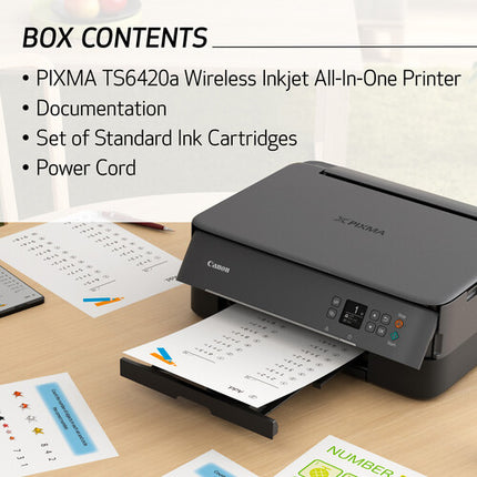 Impresora Multifunción Canon PIXMA TS6420a Wireless 4800x1200 dpi Kit Tinta XL