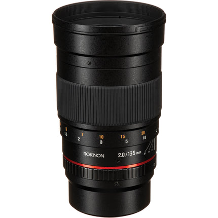 Rokinon 135mm f2.0 ED UMC Objetivo Micro Cuatro Tercios 270mm Filtro 77mm