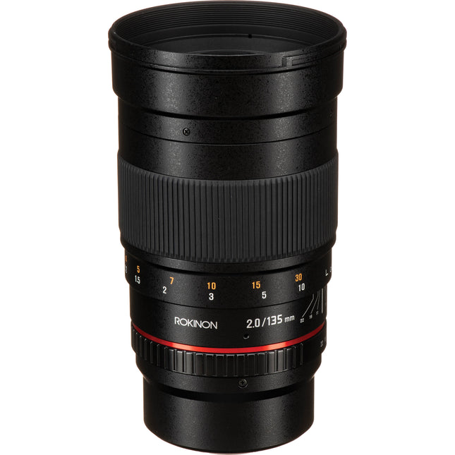 Rokinon 135mm f2.0 ED UMC Objetivo Micro Cuatro Tercios 270mm Filtro 77mm