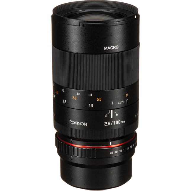 Rokinon 100mm f/2.8 Objetivo Macro para Micro Cuatro Tercios 1:1 Magnificación