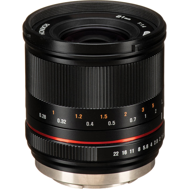 Rokinon Objetivo 21mm f1.4 X-Mount APS-C con Parasol Negro