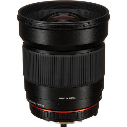 Rokinon 24mm f1.4 ED AS UMC Objetivo gran angular para Nikon con enfoque manual y distancia mínima 25cm