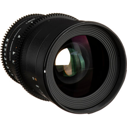 Rokinon 35mm T1.5 Objetivo Cine para Montura Nikon F Full Frame 77mm