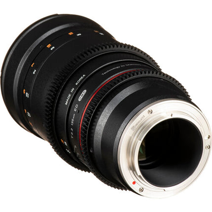 Rokinon 135mm T2.2 Cine DS Objetivo para Sony E-Mount Full Frame 77mm