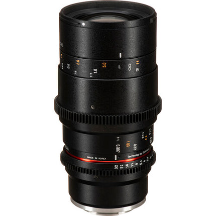Rokinon 100mm T3.1 Macro Cine DS Lente Macro para Sony E-Mount con Montura Completa y Filtro 67mm