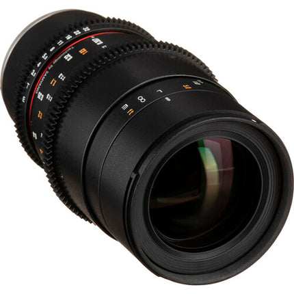 Rokinon 100mm T3.1 Macro Cine DS Lente Macro para Sony E-Mount con Montura Completa y Filtro 67mm
