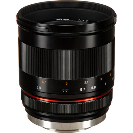 Rokinon 50mm f1.2 Lente para Fujifilm X Montura X APS-C 75mm Filtro 62mm