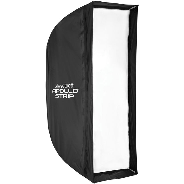 Westcott Apollo Strip Softbox Kit 12 x 36 pulgadas con difusor y rejilla 40°