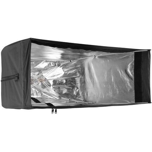 Westcott Apollo Strip Softbox Kit 12 x 36 pulgadas con difusor y rejilla 40°