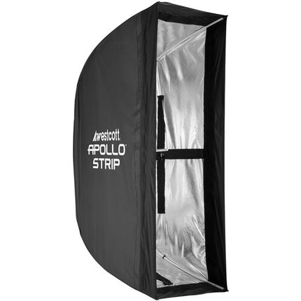 Westcott Apollo Strip Softbox Kit 12 x 36 pulgadas con difusor y rejilla 40°