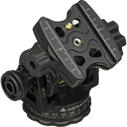 Acratech Cabezal Panorámico con Base de Nivelación 2.4 Pulgadas y Pinza Rápida Arca-Type