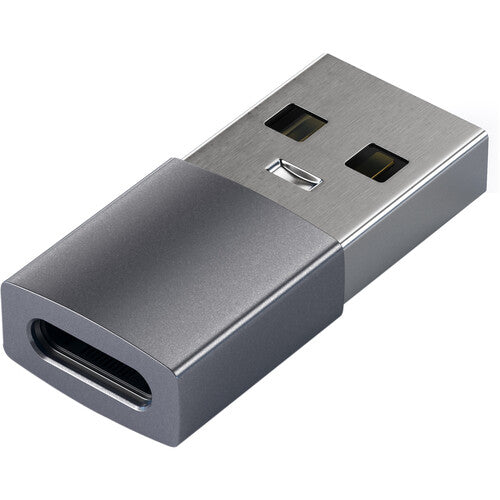 Satechi Adaptador USB Tipo A a Tipo C USB 3.2 Gen 1 Space Gray